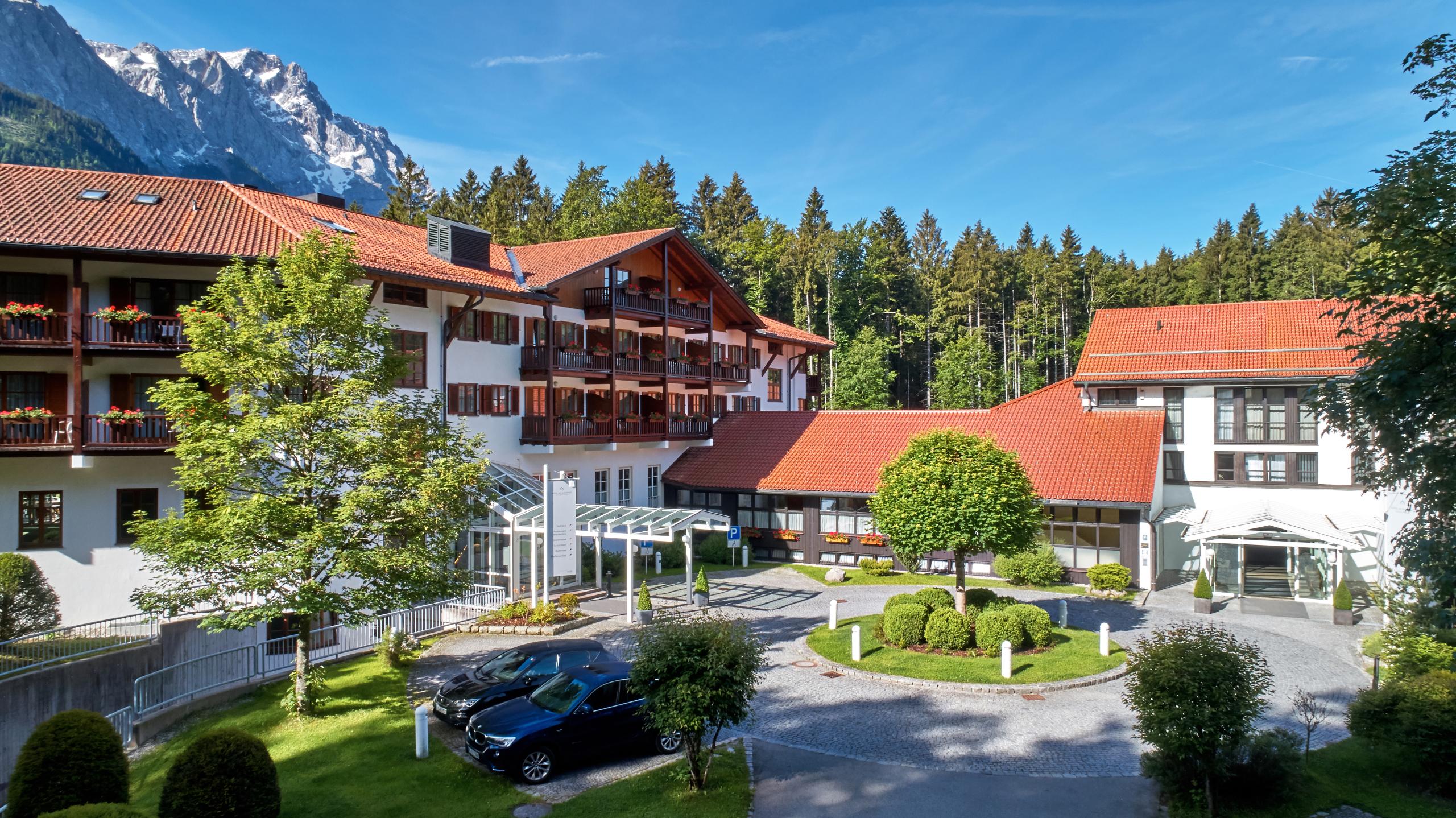 Hotel Am Badersee Grainau Exterior foto