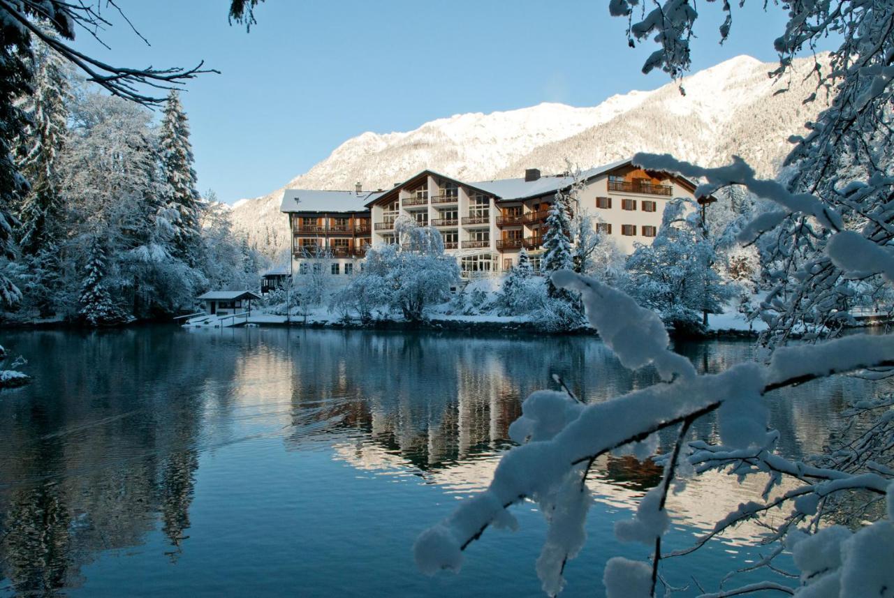 Hotel Am Badersee Grainau Exterior foto